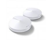 TP-LINK Deco M5 (2-pack)  AC1300 Mesh Wi-Fi System, 2 LAN/WAN Gigabit Port, 867Mbps on 5GHz + 400Mbps on 2.4GHz, 802.11ac/b/g/n, Wi-Fi Dead-Zone Killer, Seamless Roaming with One Wi-Fi Name, Antivirus, Parental Controls